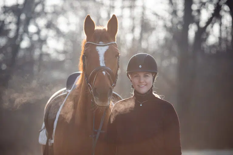 Pferdefotografie Bayern Fotoshooting Pferd Winter